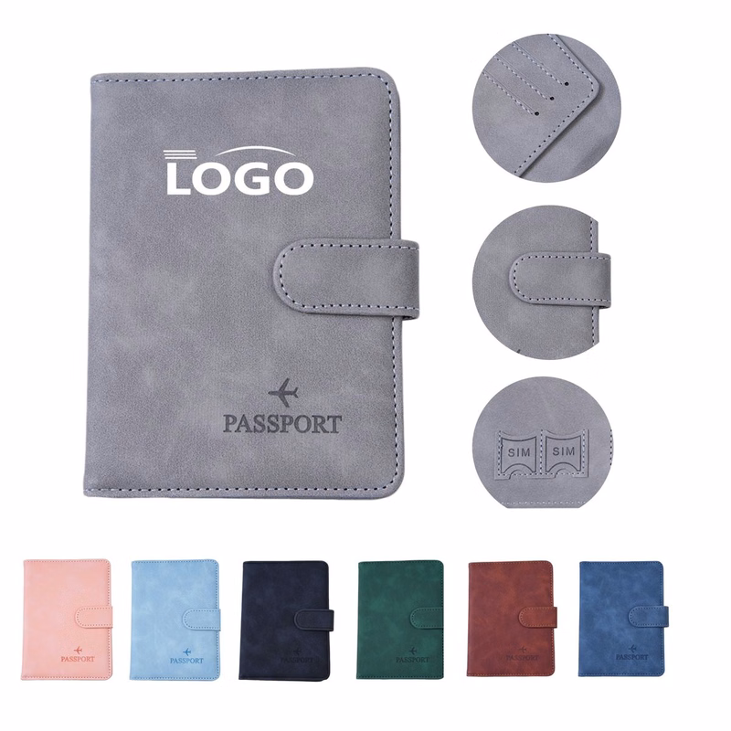 PU Leather Travel Passport Cover