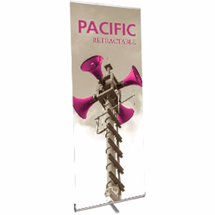 Pacific 800 Silver Retractable Banner Stand