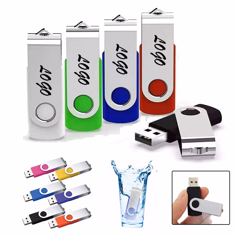 1GB Metal Rotatable USB Drive