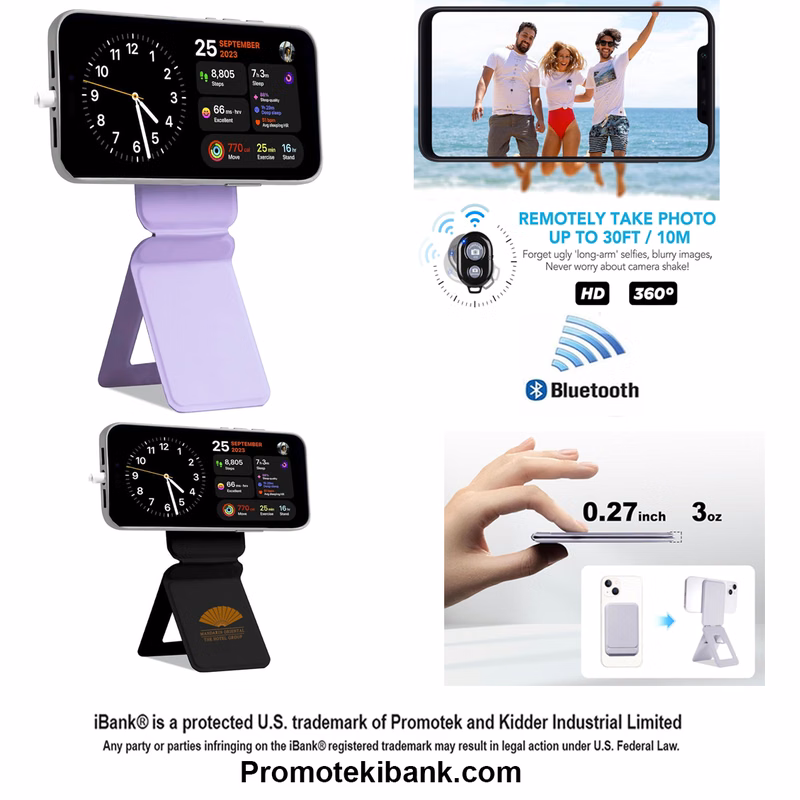iBank ® Tripod Stand compatible with iPhone 17/16/15/14 + Bluetooth Remote