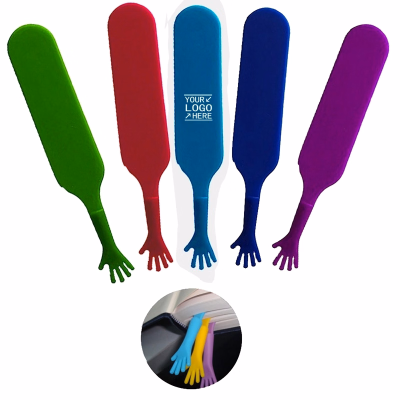 Silicone Help Me Bookmark