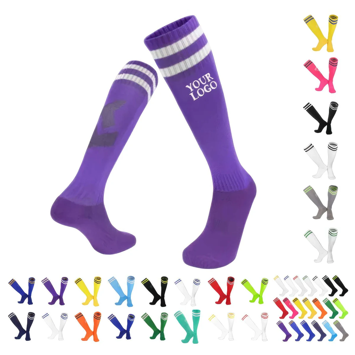 Customized Team Spirit Football Socks 1
