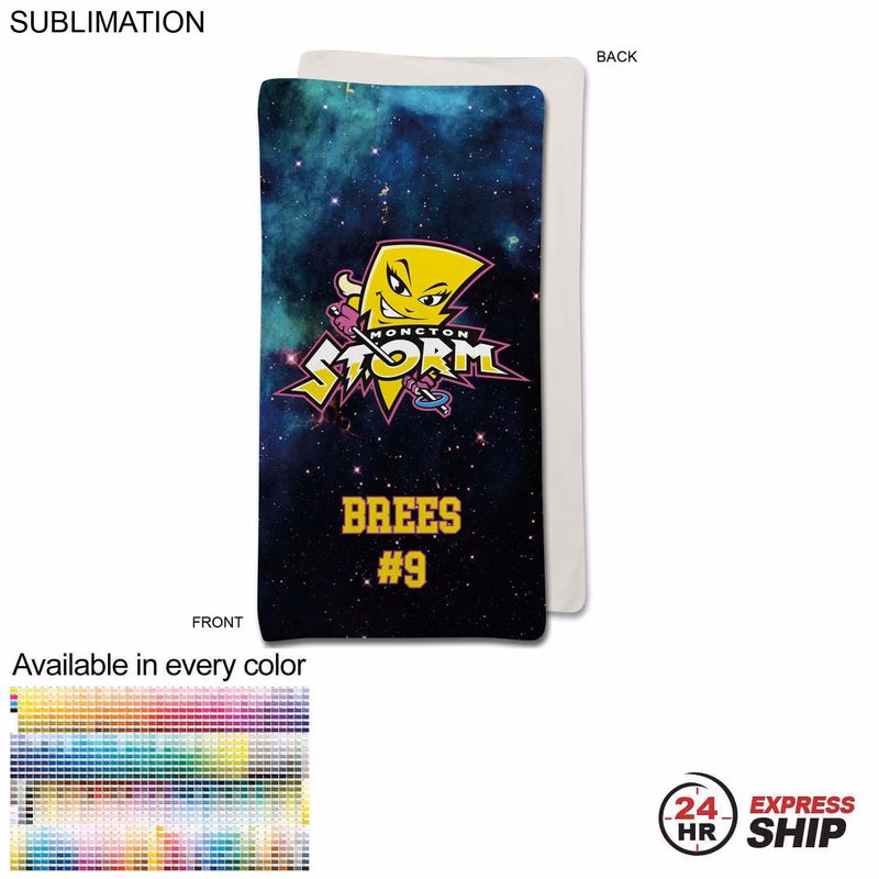 24 Hr Express Ship - Team Blanket in Ultra Soft and Smooth Microfleece, 30x60, Stadium size