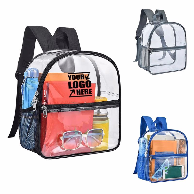 Clear Mini Backpack for Concert Sport Events Travel School