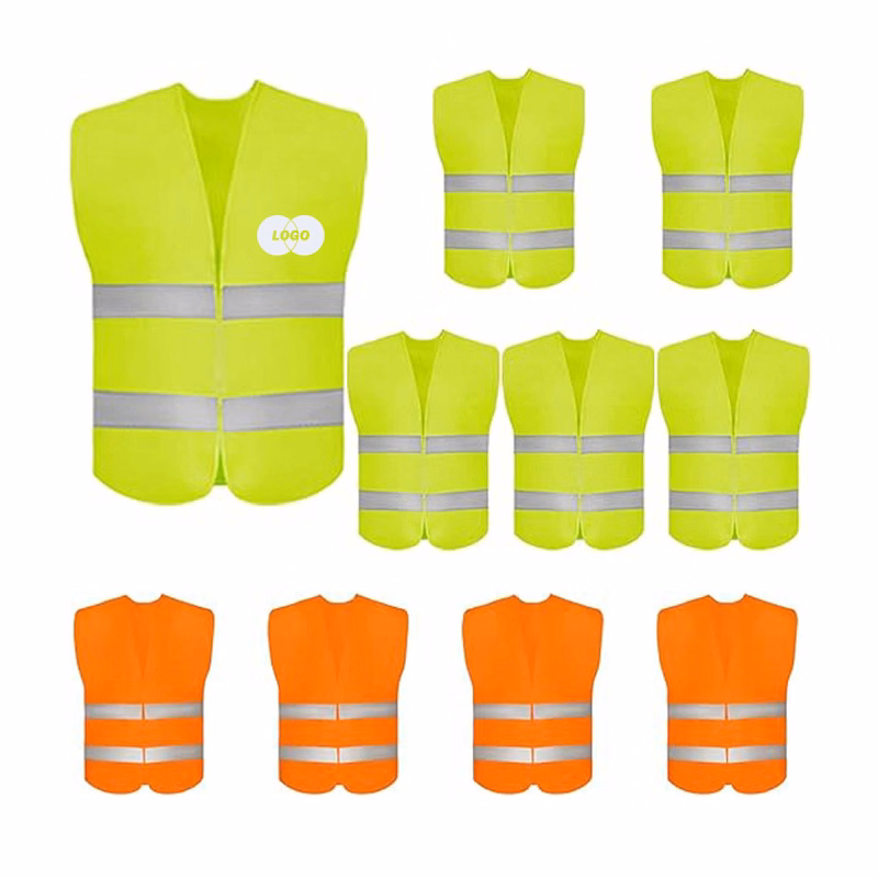 Reflective High Visibility Construction Vest