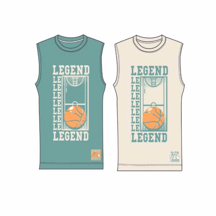 Boys Muscle Tanks - Size 4-5/6-7 72pcs