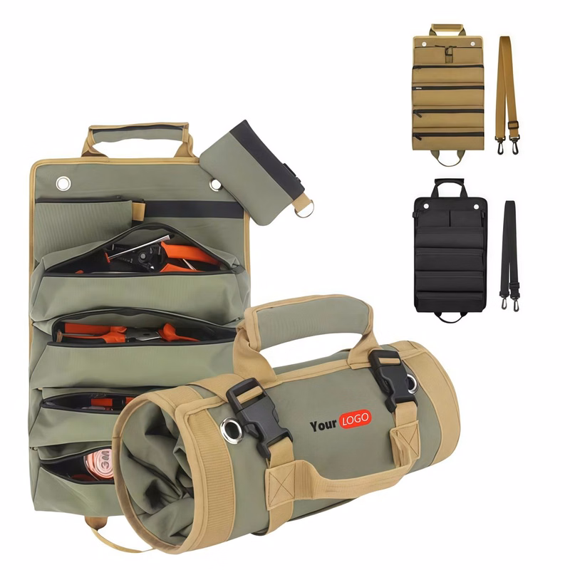 MOQ 10pc Heavy Duty Roll Up Tool Bag s
