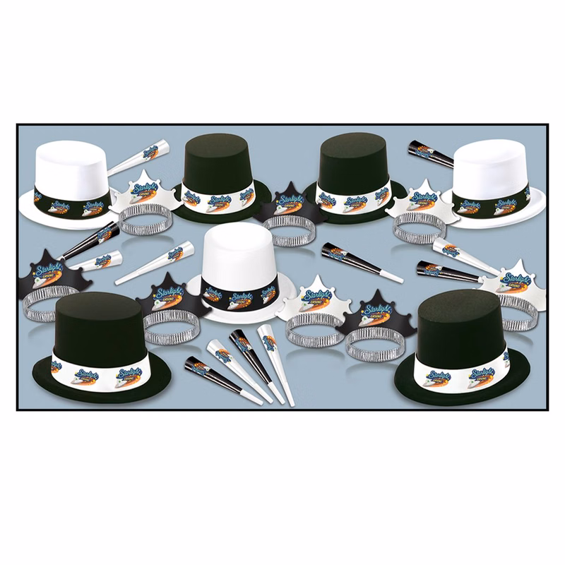 Velour Fedora Hat with Paper Band Kit
