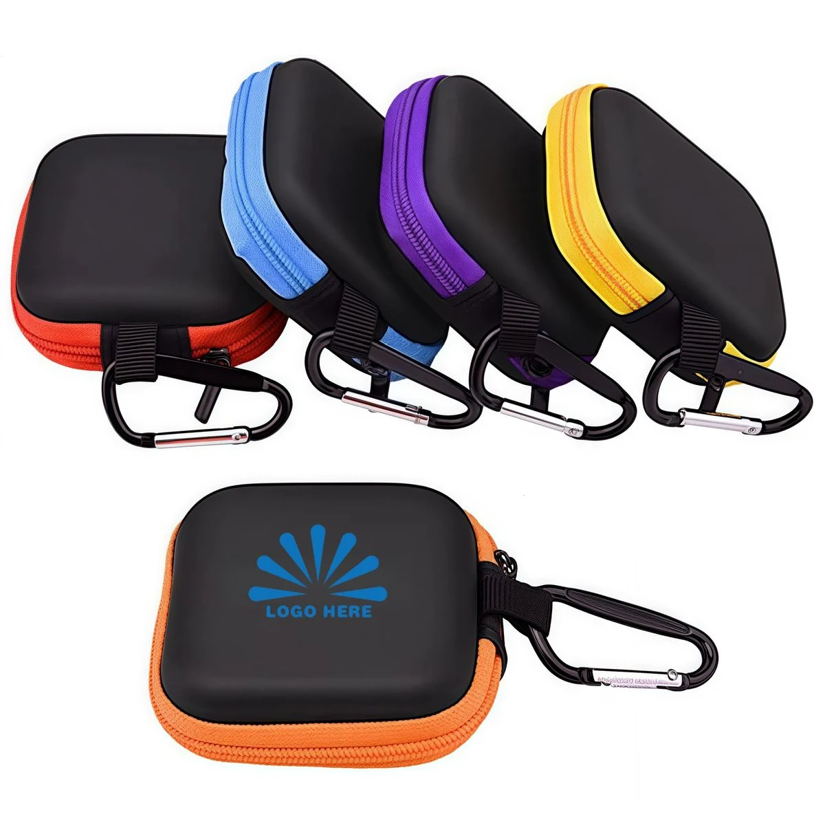 Mini Square Earphone Case MOQ 20pcs 1