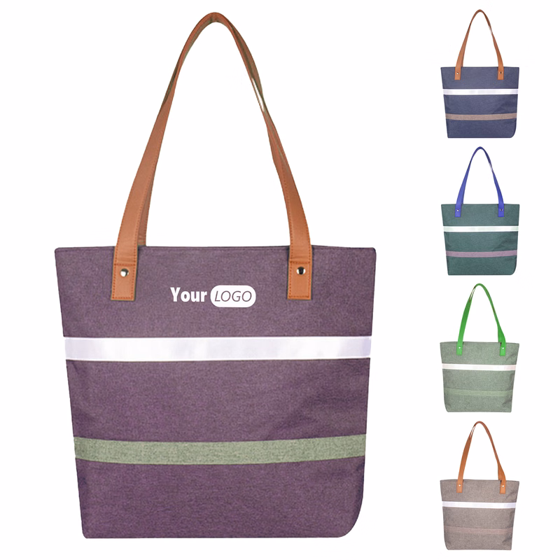 Oxford Retro Striped Picnic Bag