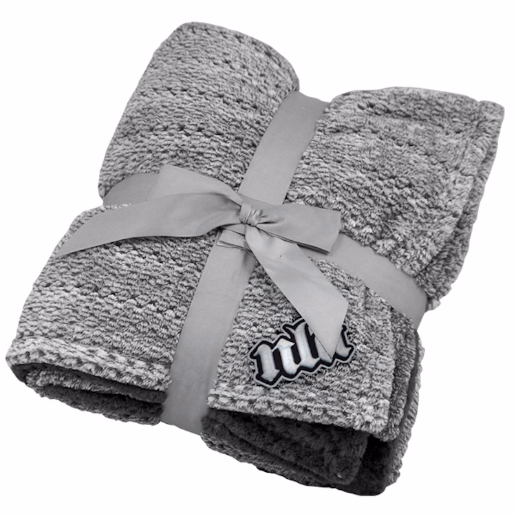 Interweaved Colored Flannel Blanket