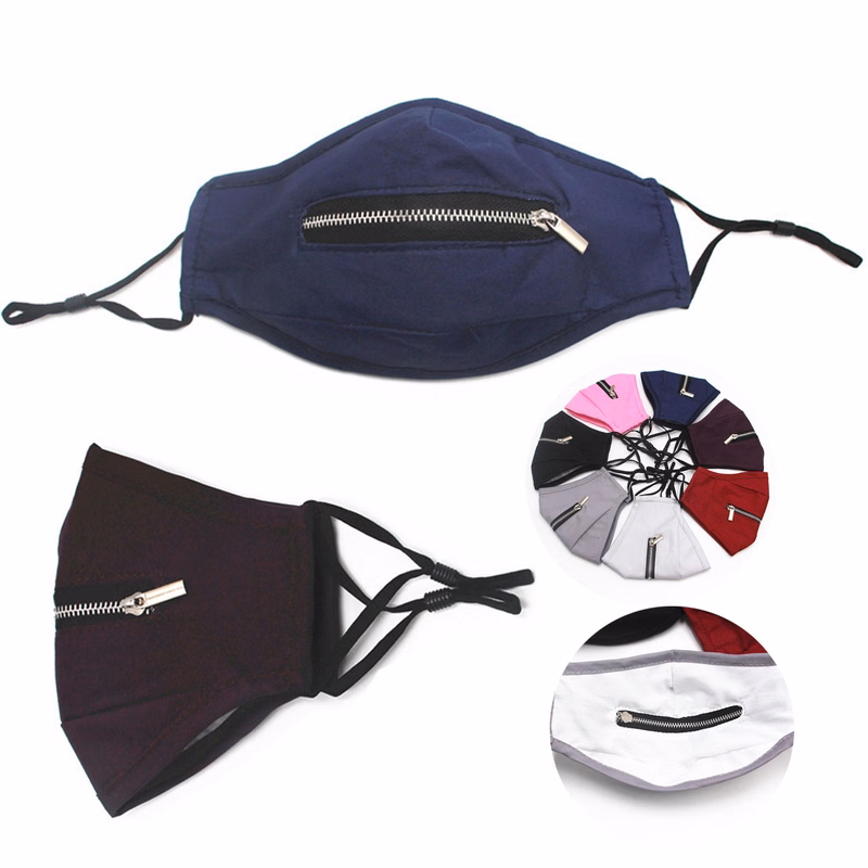 Zippered Face Mask