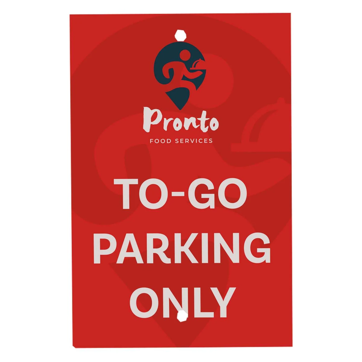 60" Rover Portable Sign Post 12" x 18" Single-Sided Graphic 1