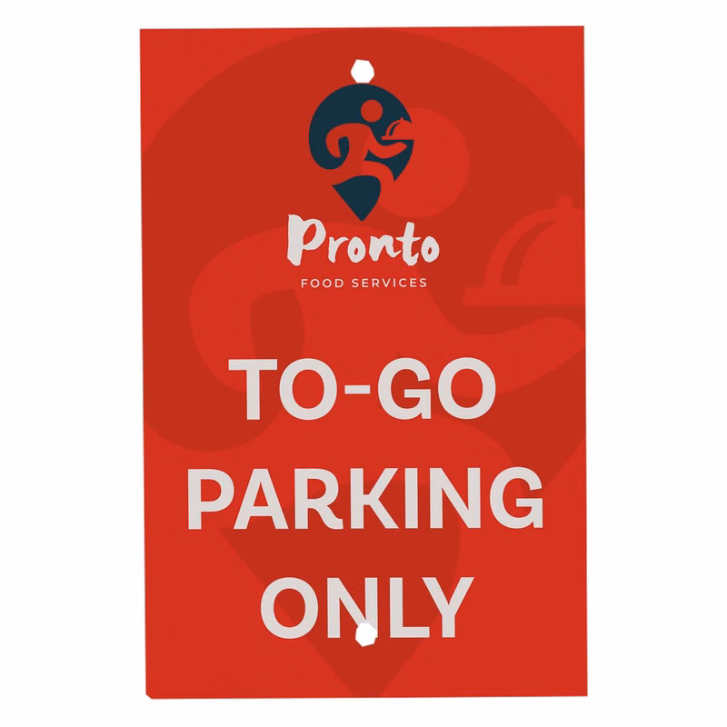 60" Rover Portable Sign Post 12" x 18" Single-Sided Graphic