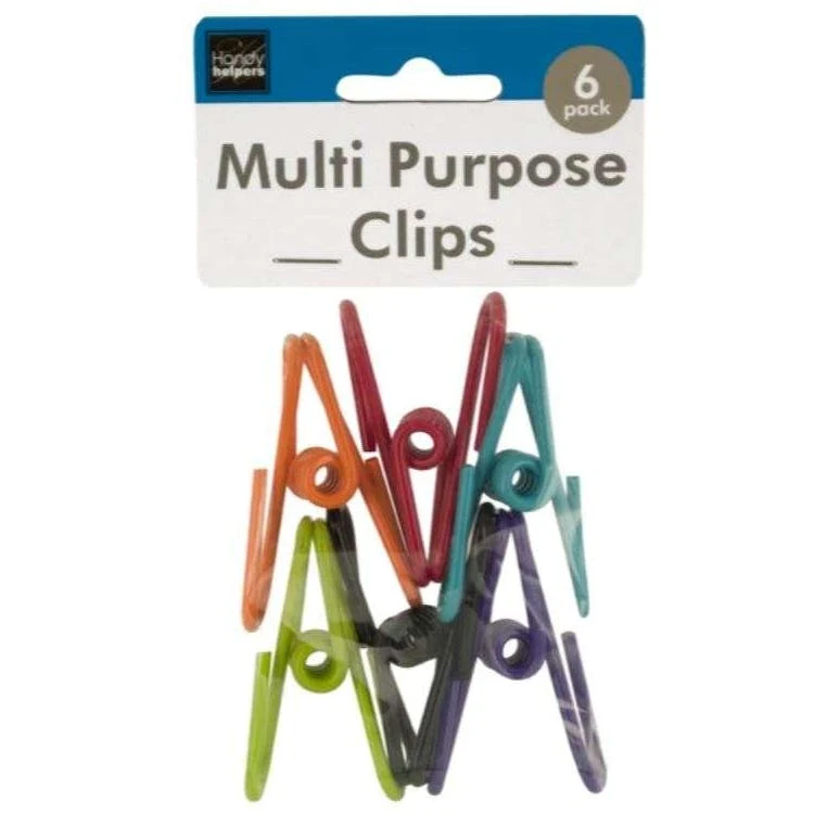Plastic Coated Multi-Purpose Clips 1