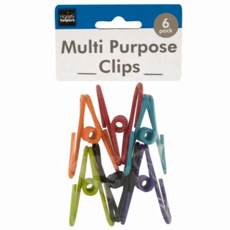 Plastic Coated Multi-Purpose Clips