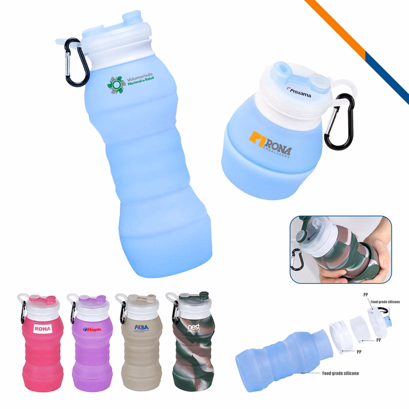Drum Collapsible Water Bottle