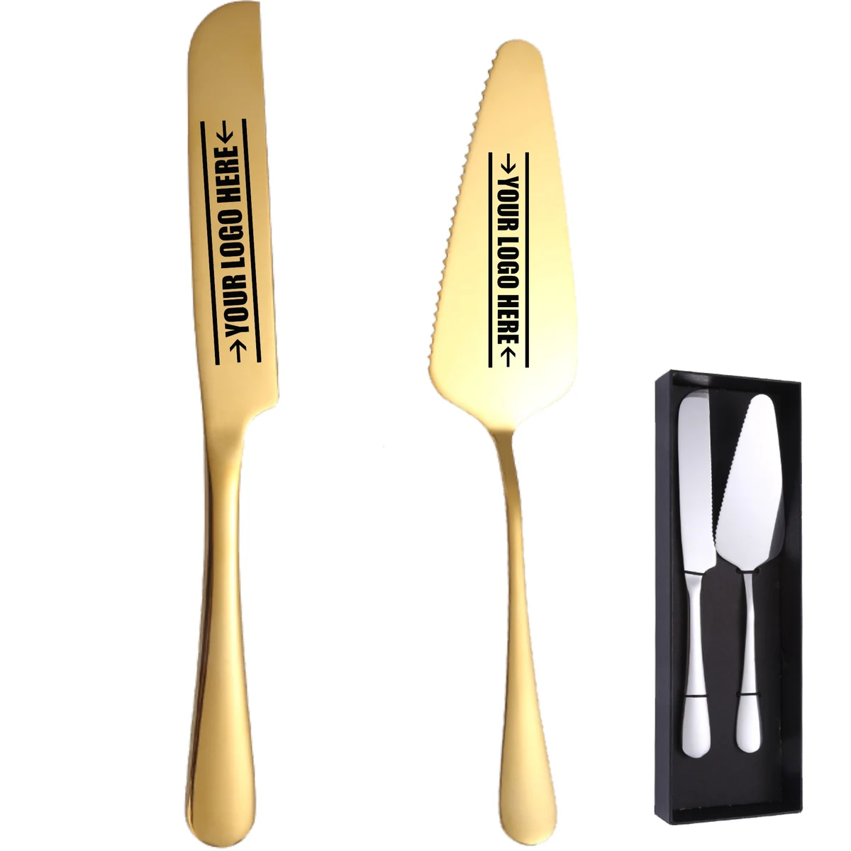 Stainless Steel Cake Knife And Server Set 1