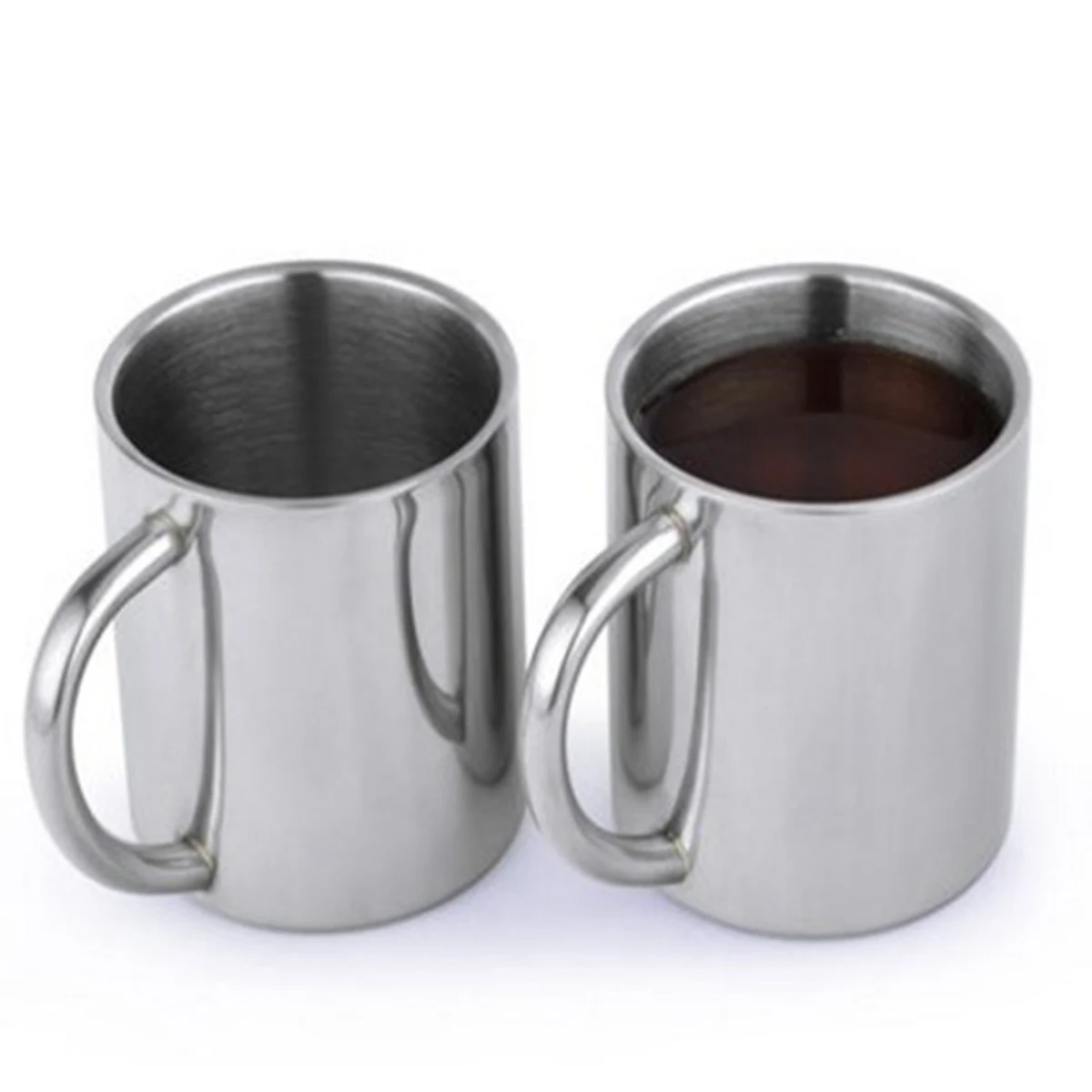 400ml Stainless Steel Double Walled Coffee Mug 1