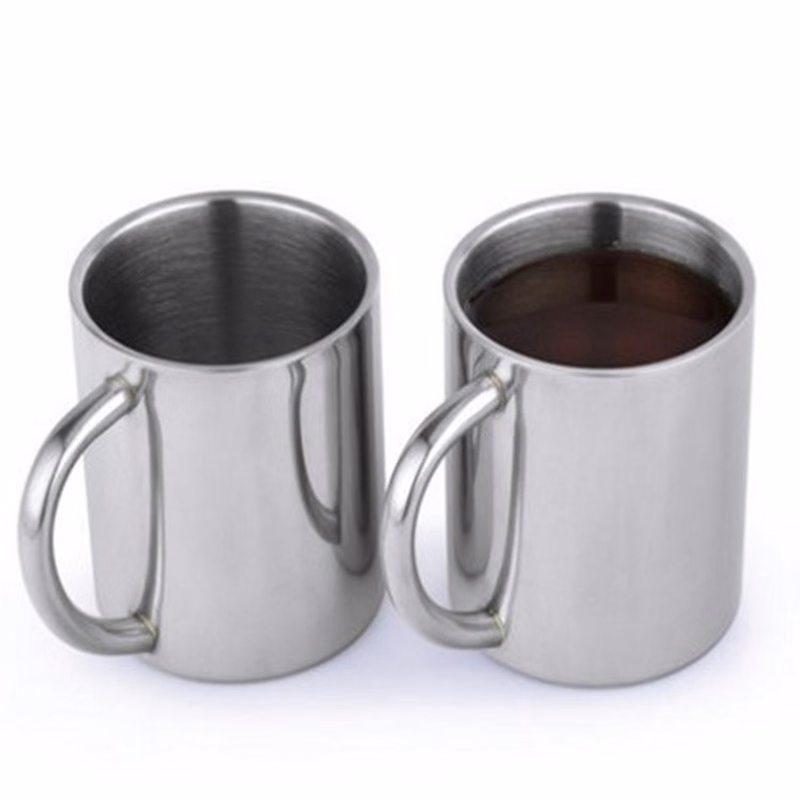 400ml Stainless Steel Double Walled Coffee Mug