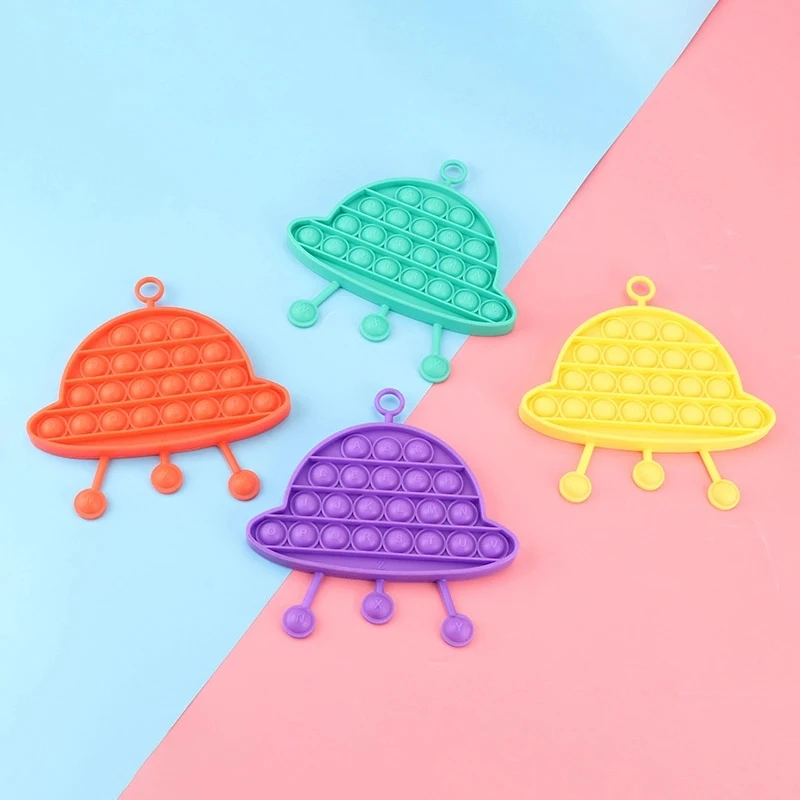 UFO Silicone Push Pop Bubble Sensory Fidget 1