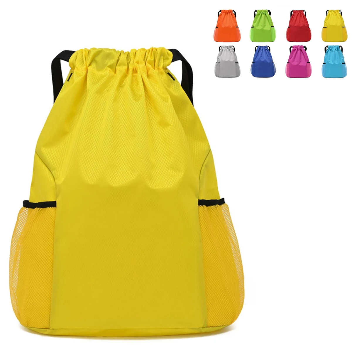 Large Capacity Drawstring Sports Basketball Backpack 1