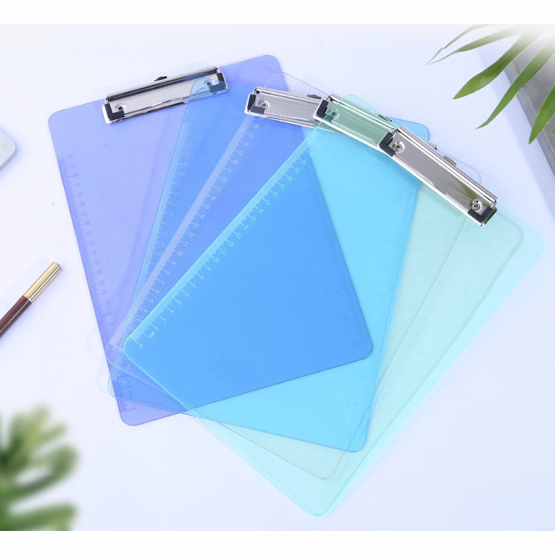 Plastic Clipboard with Dual-scale edge markings