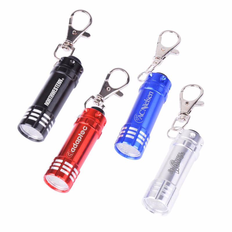 Mini Spectre 3 LED Aluminum Torch Keyring