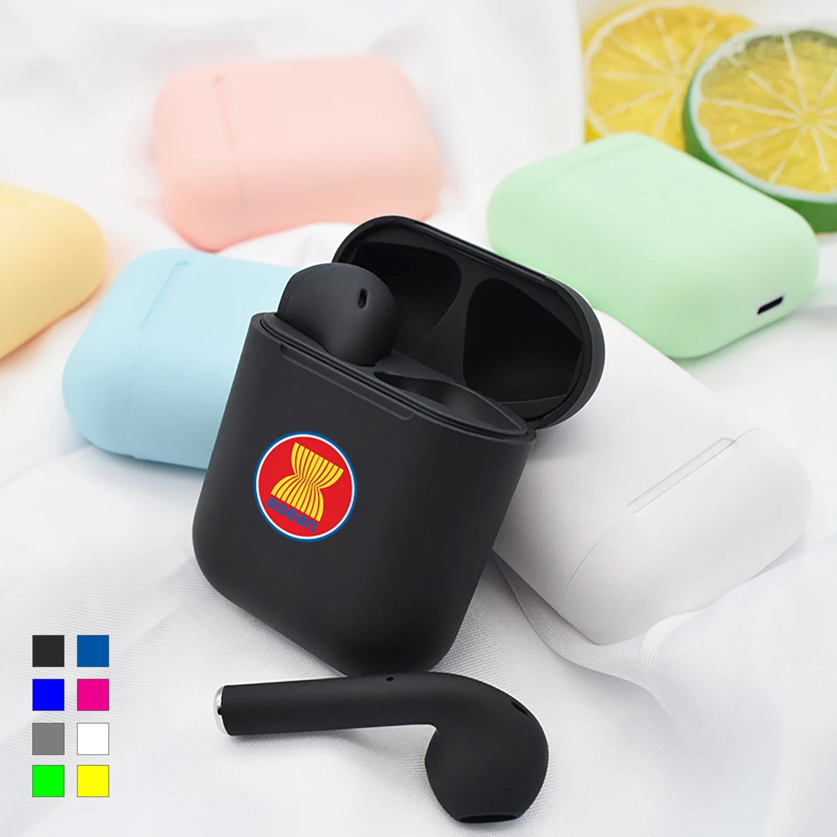 Mini Wireless Bluetooth Earbuds - Full Color 1