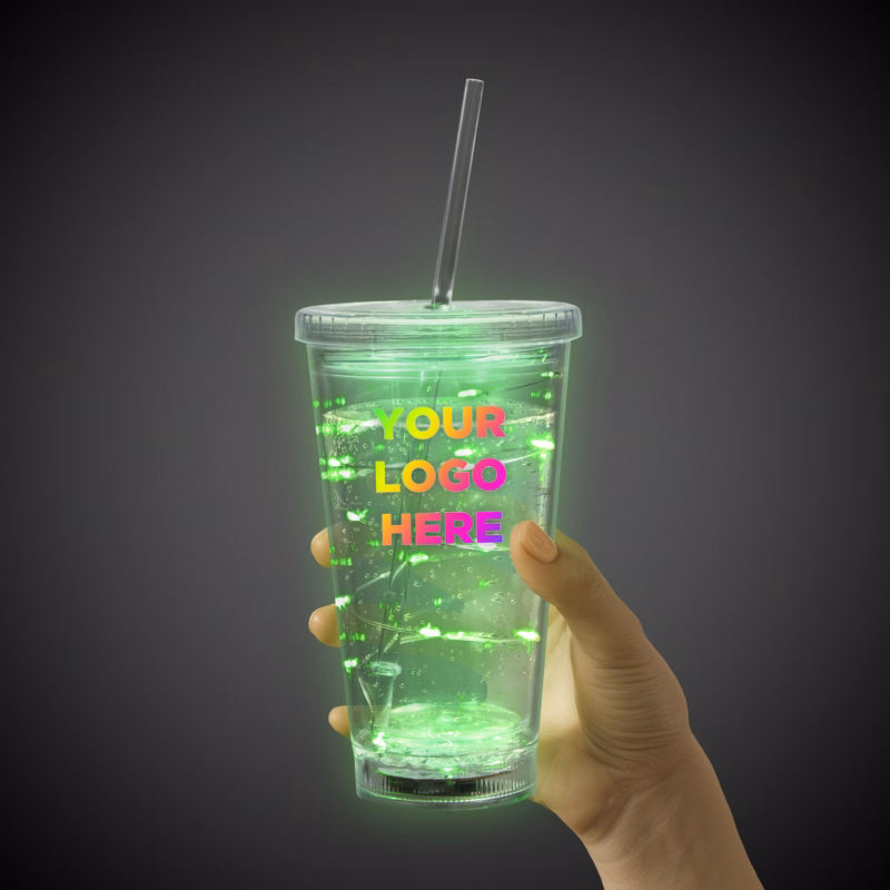Green String Light 16oz LED Cup(Full Color)