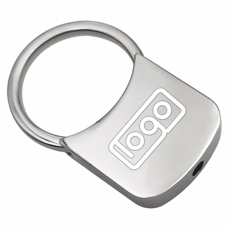 American Metal Spring Pull Ring Keychain