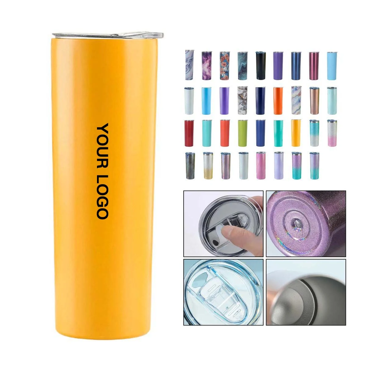 Portable 20oz Steel Tumbler for Daily Beverages 1