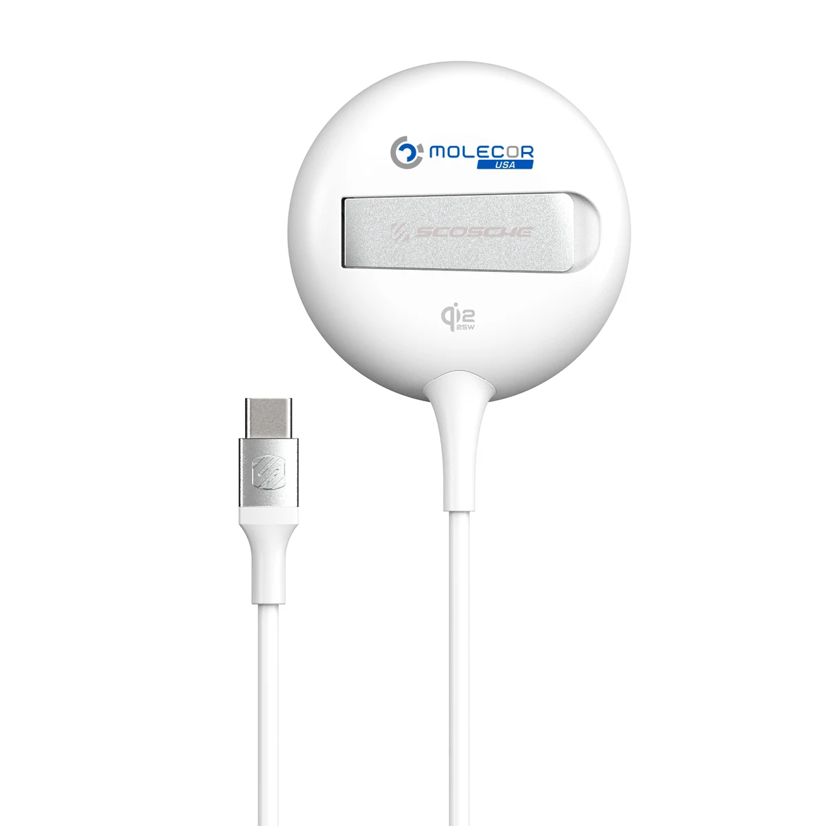 Scosche® MagicMount™ Chargepad Kick Wireless Charger 1