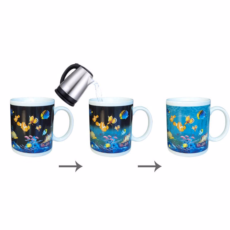 11oz Color Changing Ceramic Cup