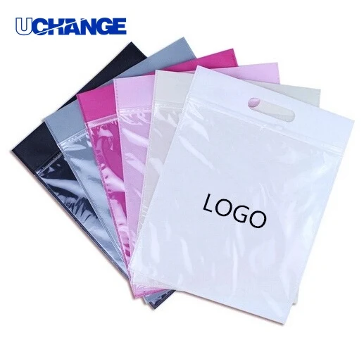 Transparent Non-Woven Ziplock Bag Lightweight Storage Pouch 1