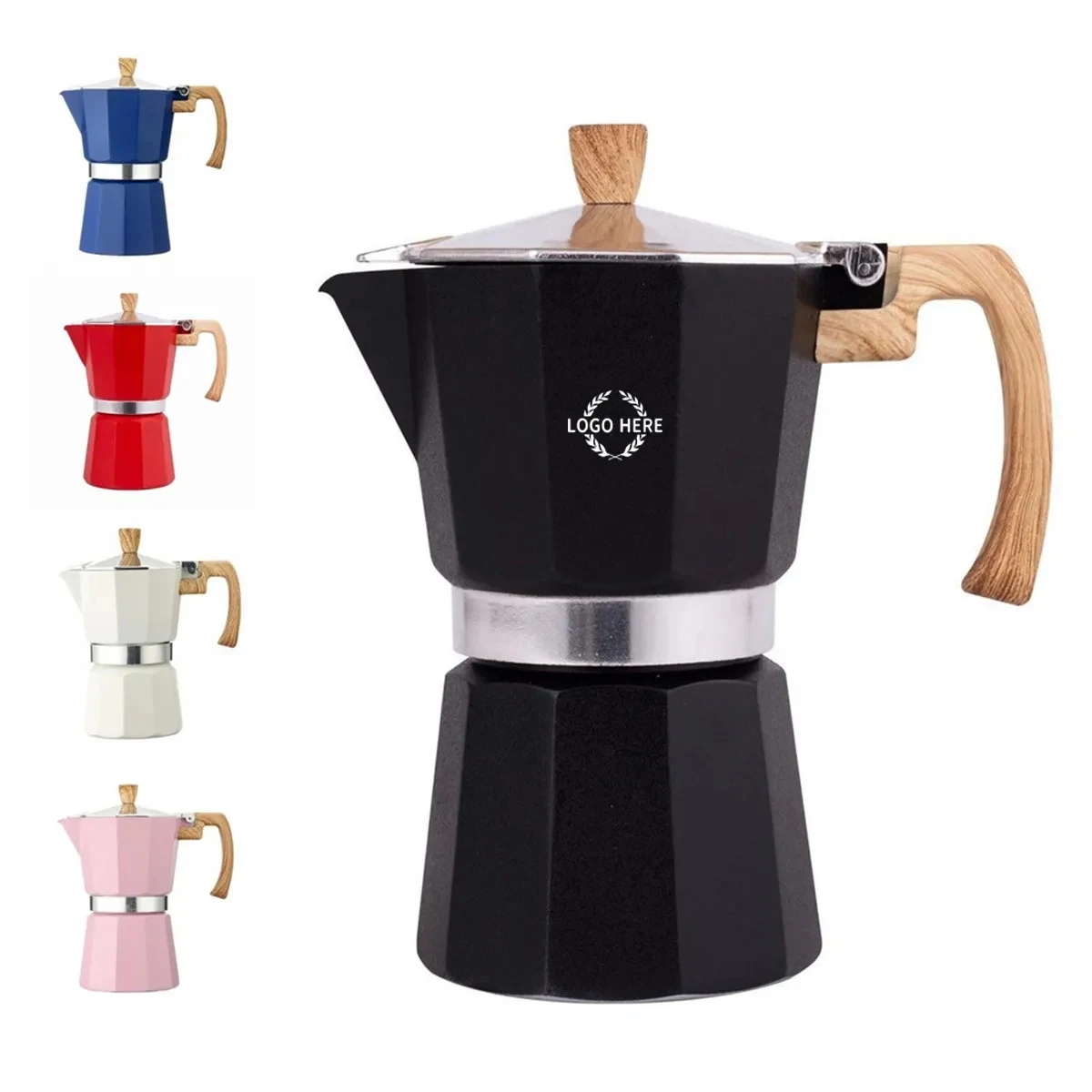 Aluminum Moka Coffee Pot-3 Cup 1