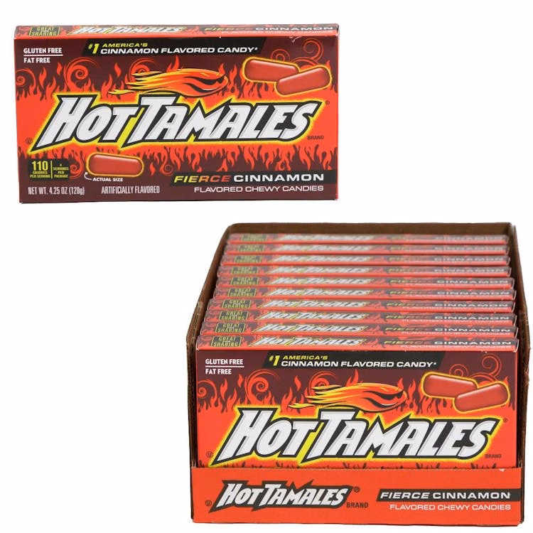 Hot Tamales Cinnamon Candy