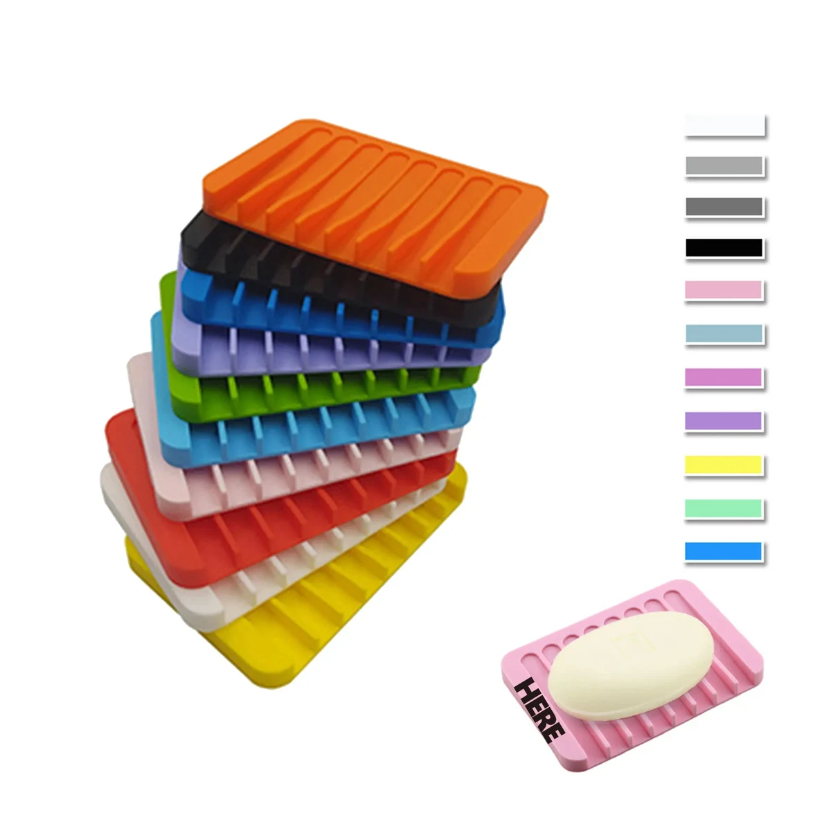 Self Draining Soap Holder 1