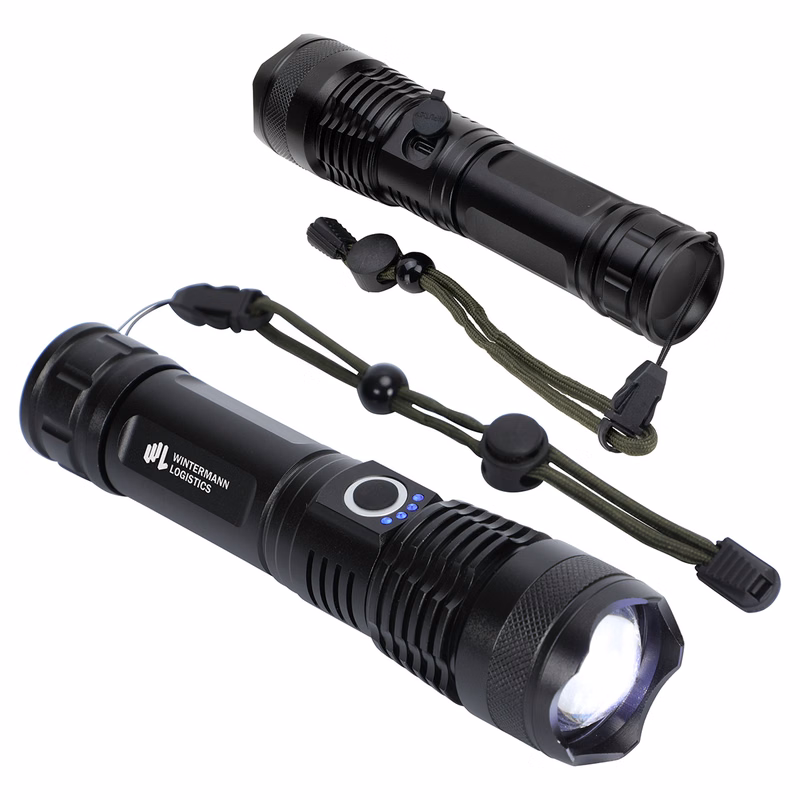 Best Buddy Tools ® Zoom Rechargeable Aluminum Telescopic-Focus LED Flashlight