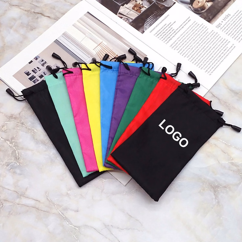 Glasses Storage Pouch With Drawstring