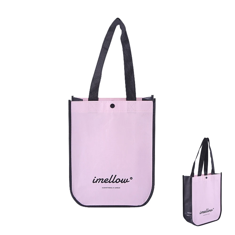 Small Laminated Shopper Tote Bag 1