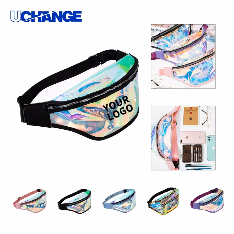 Holographic Waist Pack Organizer 12.6 x 5.6 x 3.2 Inches