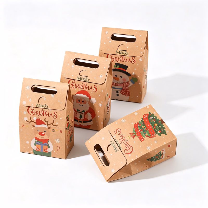 Santa Claus Christmas Treat Gift Box