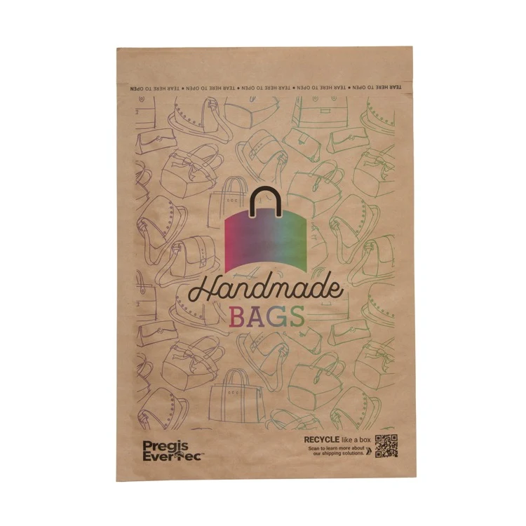 Full Color Cushioned Natural Paper Mailer (12" x 15") 1