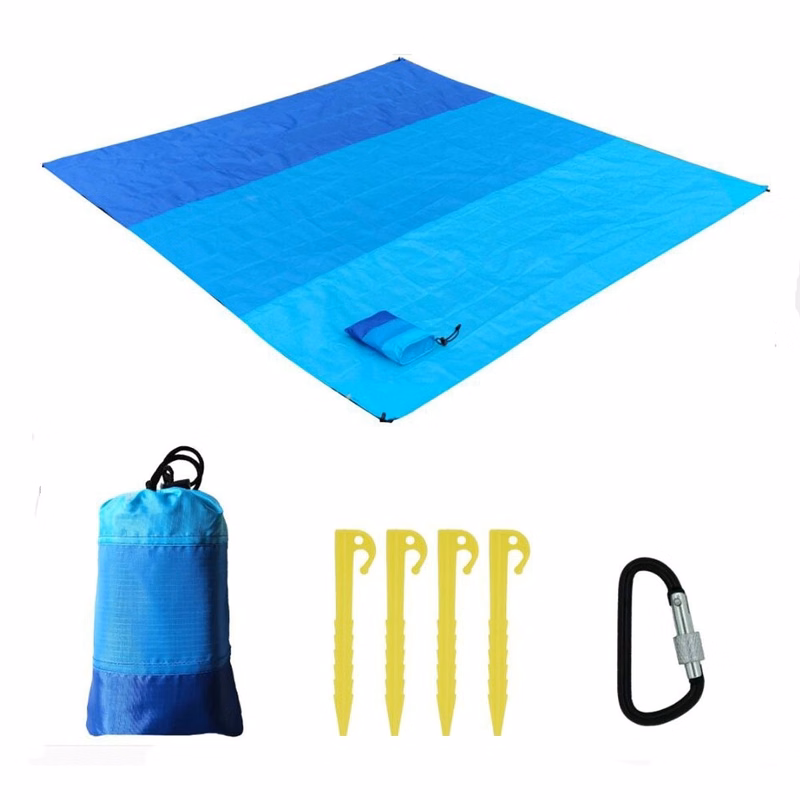 Samll MOQ 32PCS Outdoor Sandproof Beach Mat 79" X 83"