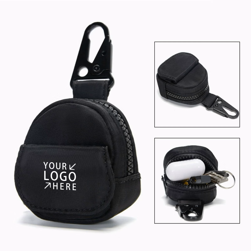 Oxford Coin Bag w/Clip