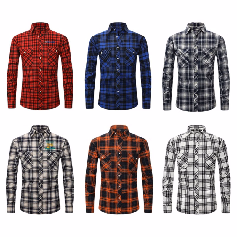 Long Sleeve Lightweight 2 Pockets Casual Shirt