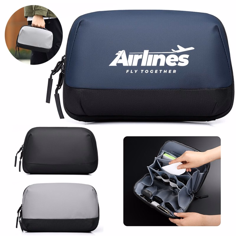 Portable Travel Organizer Bag for Electronic Accessories