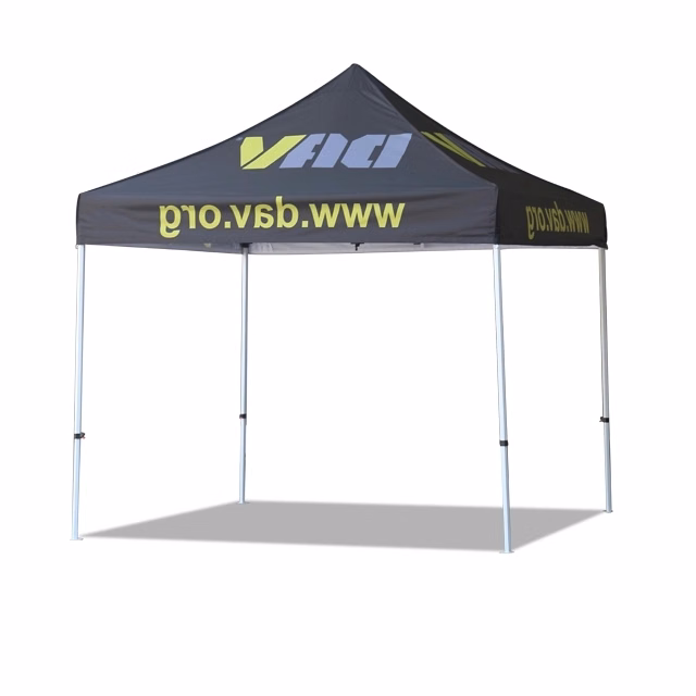10'Pop Up Tent Top Digital Dye Sub Printed 600D Polyester