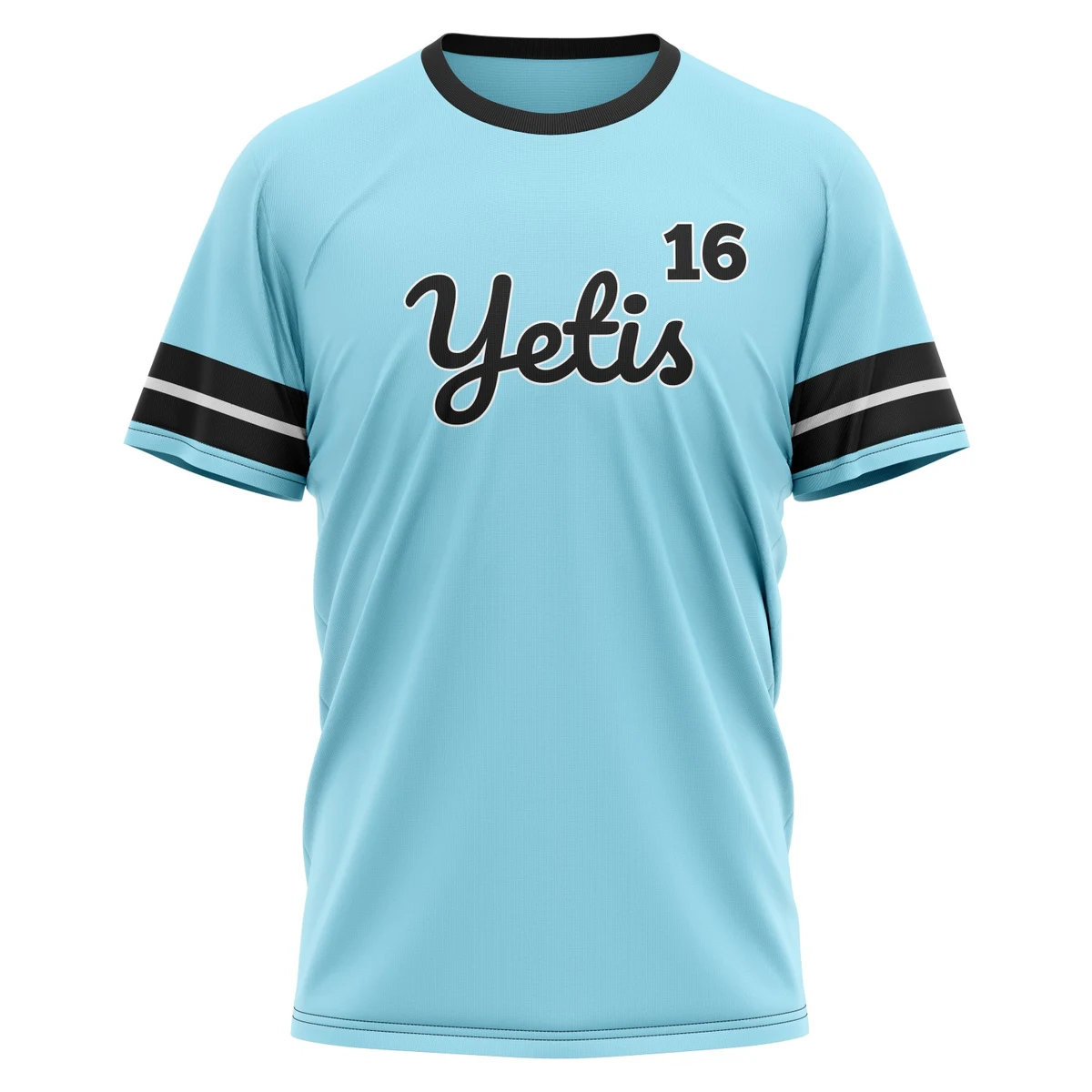 Kids' Premium Full Sublimation Crew Neck Baseball Fanwear Jersey 1